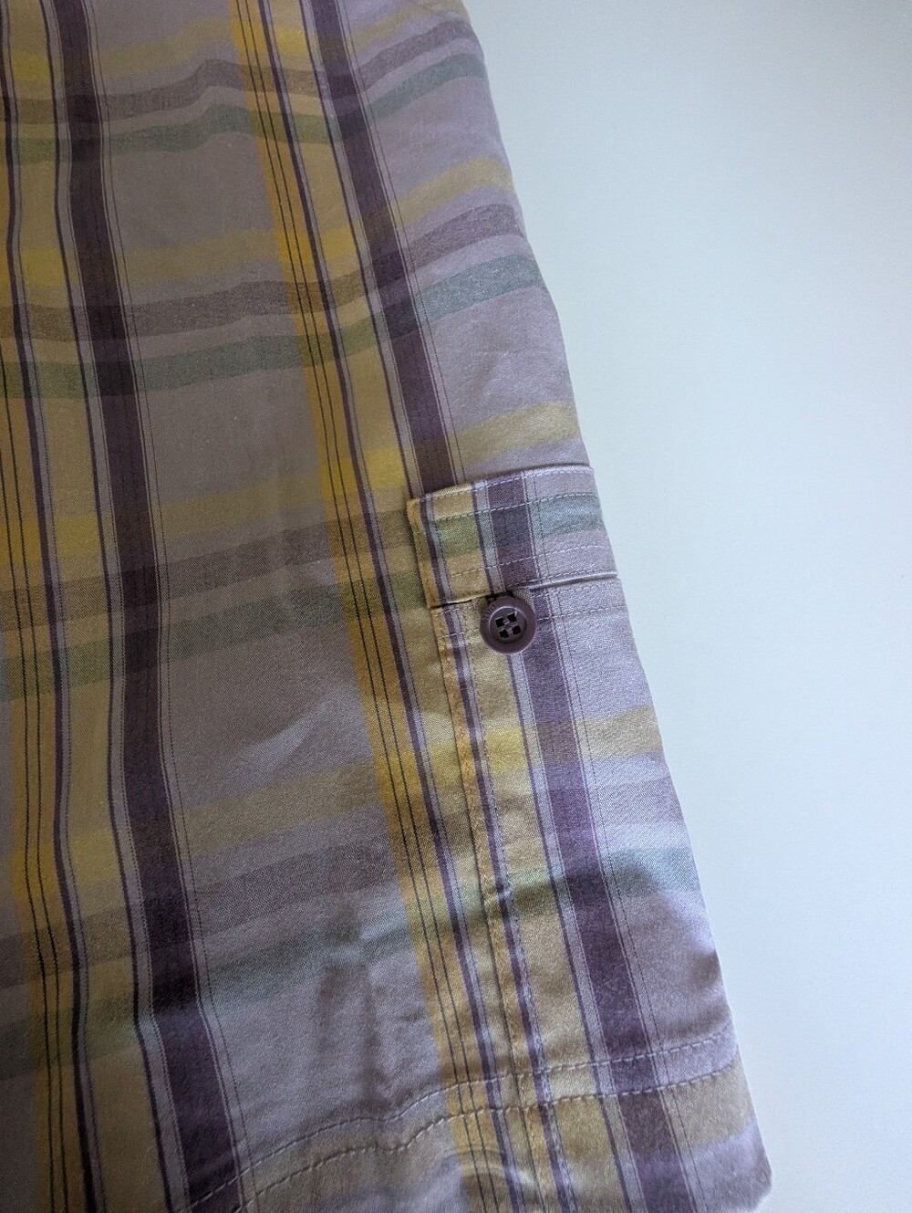 Lija Bermuda Short Athleisure Golf Active Plaid Lavender size 4 New w/ Tags - Picture 2 of 9